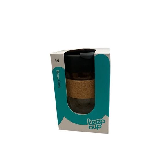 Keepcup Reusable Glass Coffee Cup Black 12Oz - Picture 5 of 5